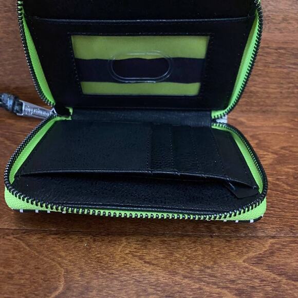 LOUNGEFLY Nightmare Before Christmas Jack Skellington Zip Wallet - Picture 6 of 6